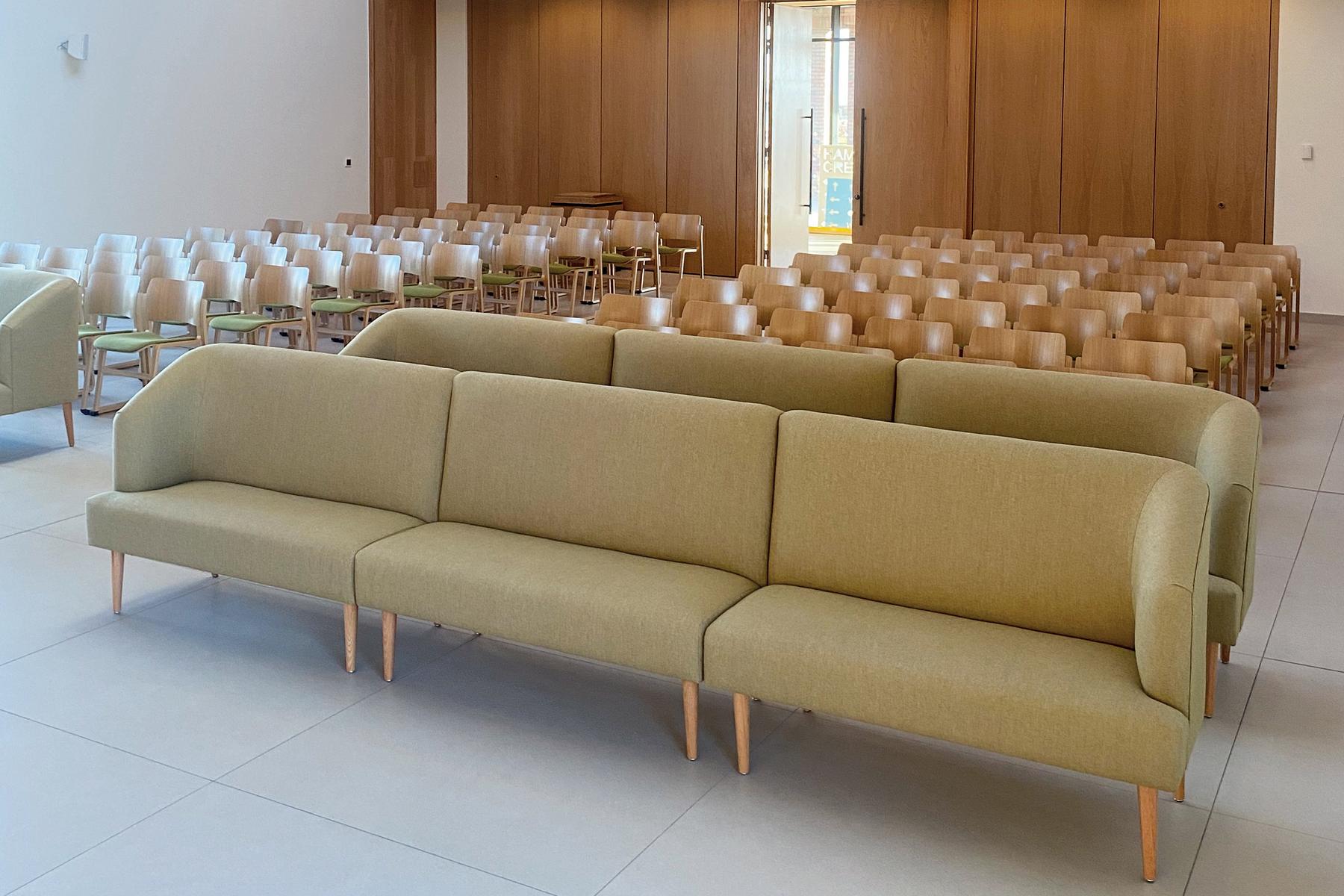 Hambleton chapel seating